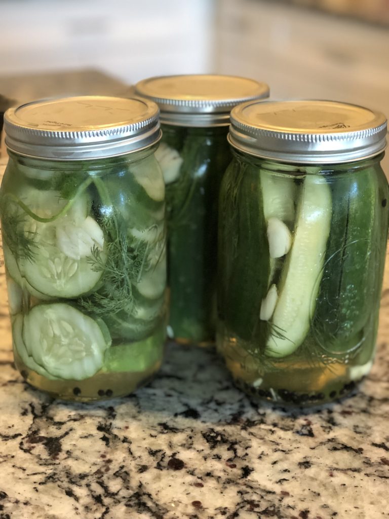 Refrigerator Dill Pickles